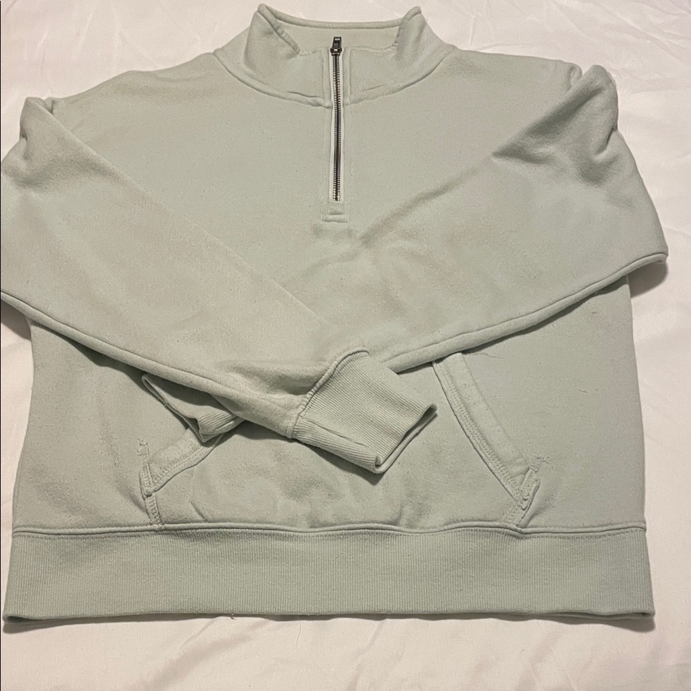 Hippie Rose Men's Light Gray Zip-Up Sweater